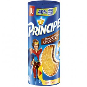 LU PRINCIPE Galletas rellenas de chocolate envase 300 grs